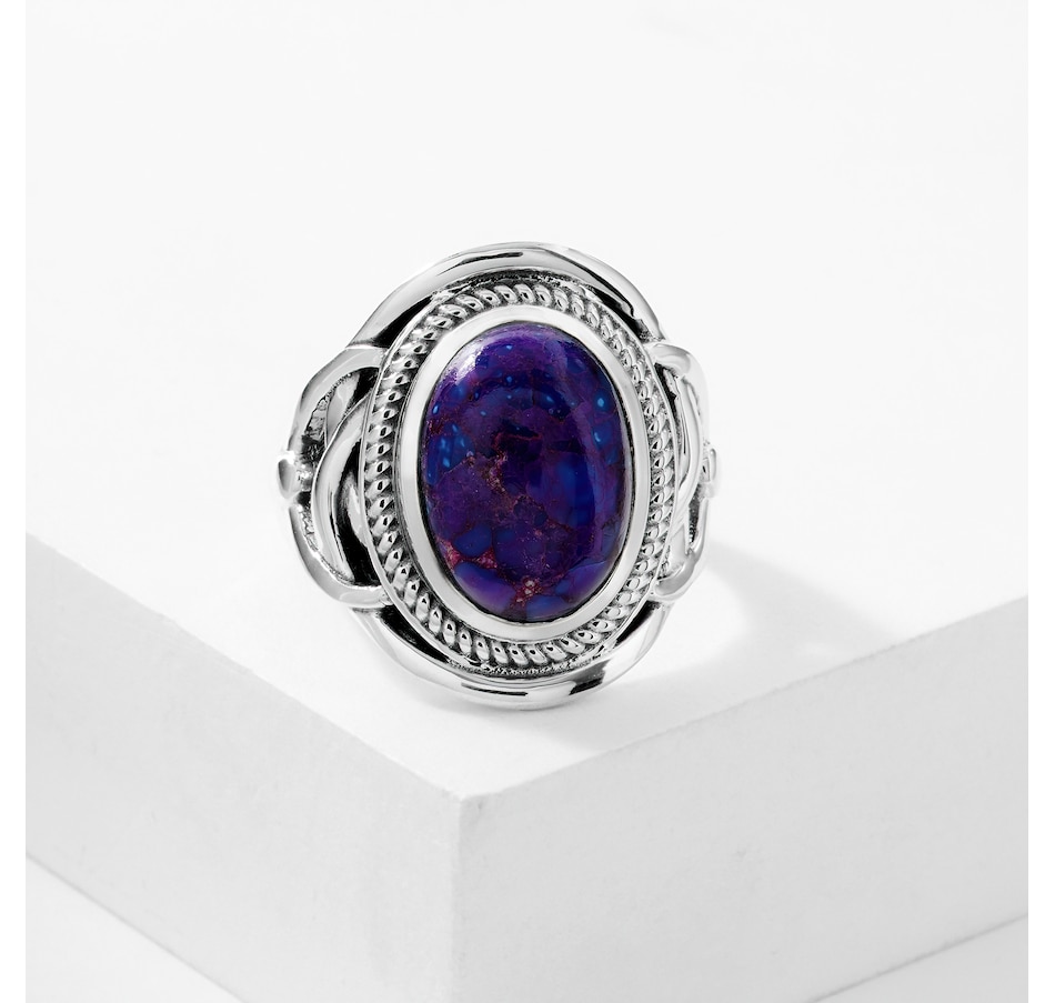 Image 238840_PTQAM.jpg, Product 238-840 / Price $79.33, Himalayan Gems Sterling Silver Gemstone Ring from Himalayan Gems on TSC.ca's Jewellery department
