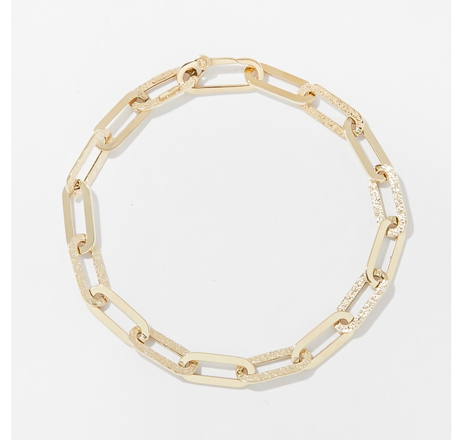 Jewellery - Bracelets - Link Bracelets - Stefano Oro 14K Yellow Gold ...