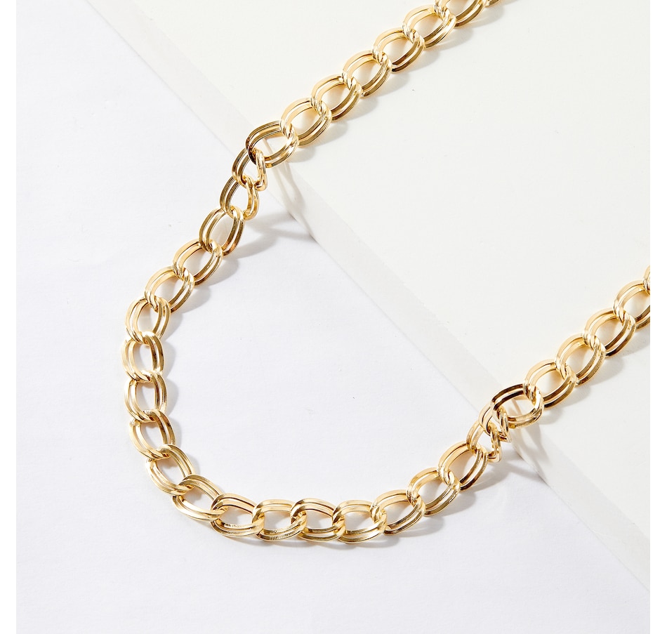 Image 238912.jpg, Product 238-912 / Price $699.99, TruGold 10K Yellow Gold Double Mirror Necklace  from TruGold on TSC.ca's Jewellery department