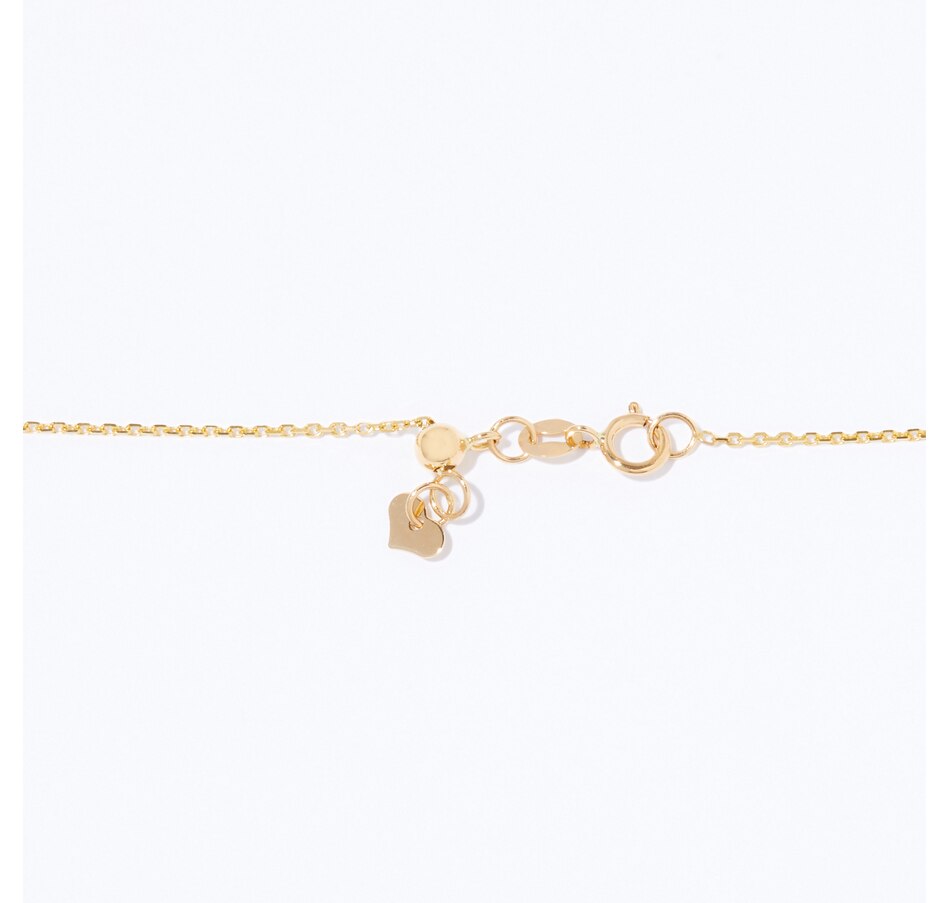 Graziella 23K Gold Plated Cultured Pearl & Simulated Diamond Bee Necklace