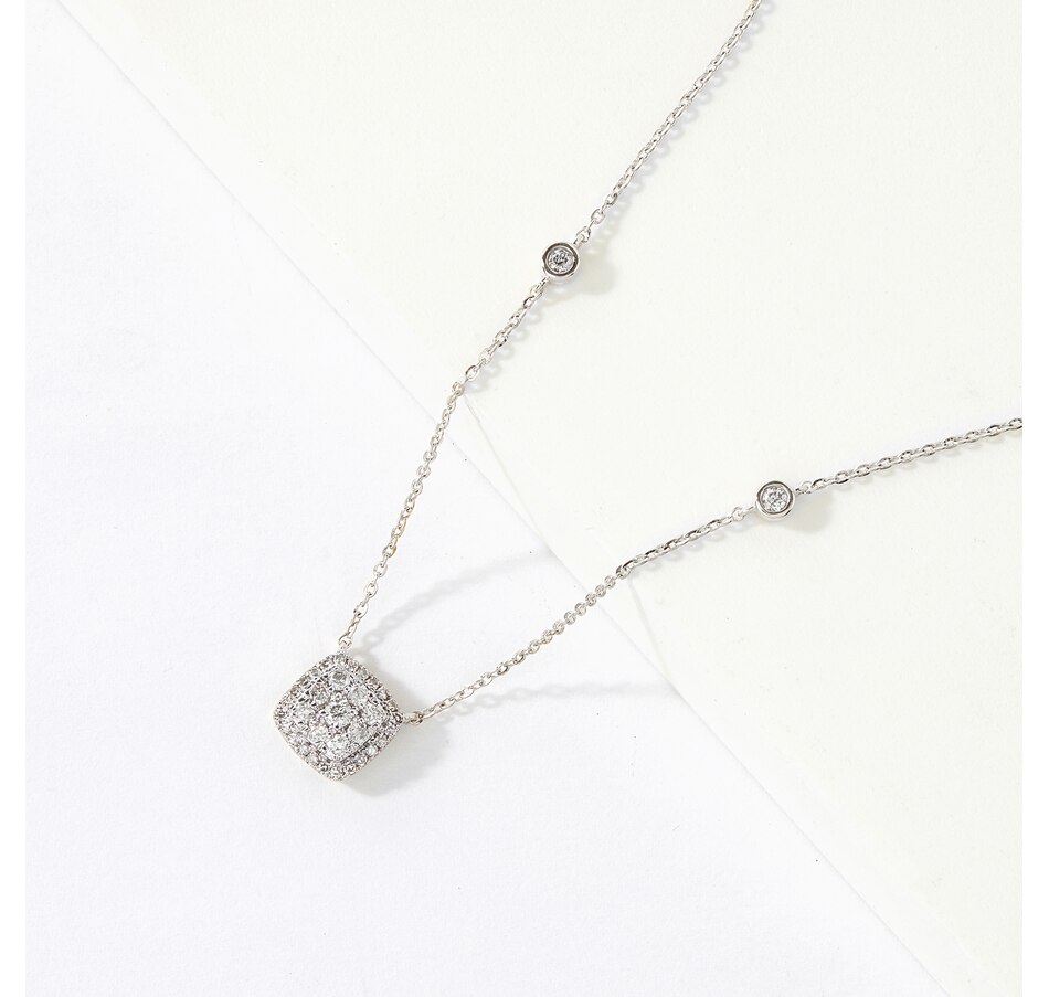 Image 238947_WGL.jpg, Product 238-947 / Price $1,299.99, Diamond Show 14K Gold 0.51ctw Diamond Necklace from Diamond Show on TSC.ca's Jewellery department