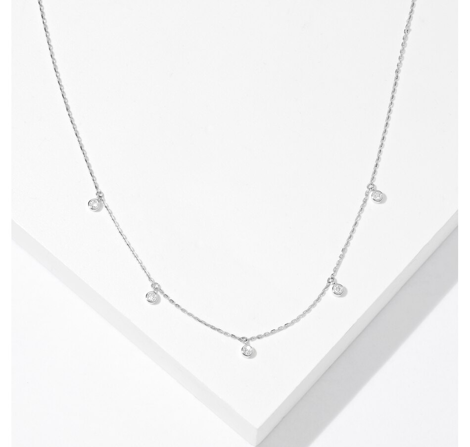 Image 238965_WGL.jpg, Product 238-965 / Price $749.99,  EVERA Diamonds 14K Gold 0.20ctw Diamond Necklace from Evera Diamonds on TSC.ca's Jewellery department