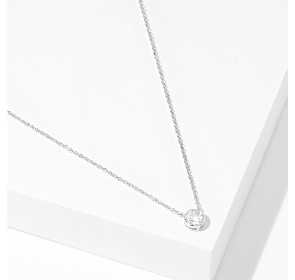 Image 238966_WGL.jpg, Product 238-966 / Price $849.99, EVERA Diamonds 14K Gold 0.30ctw Diamond Necklace from Evera Diamonds on TSC.ca's Jewellery department