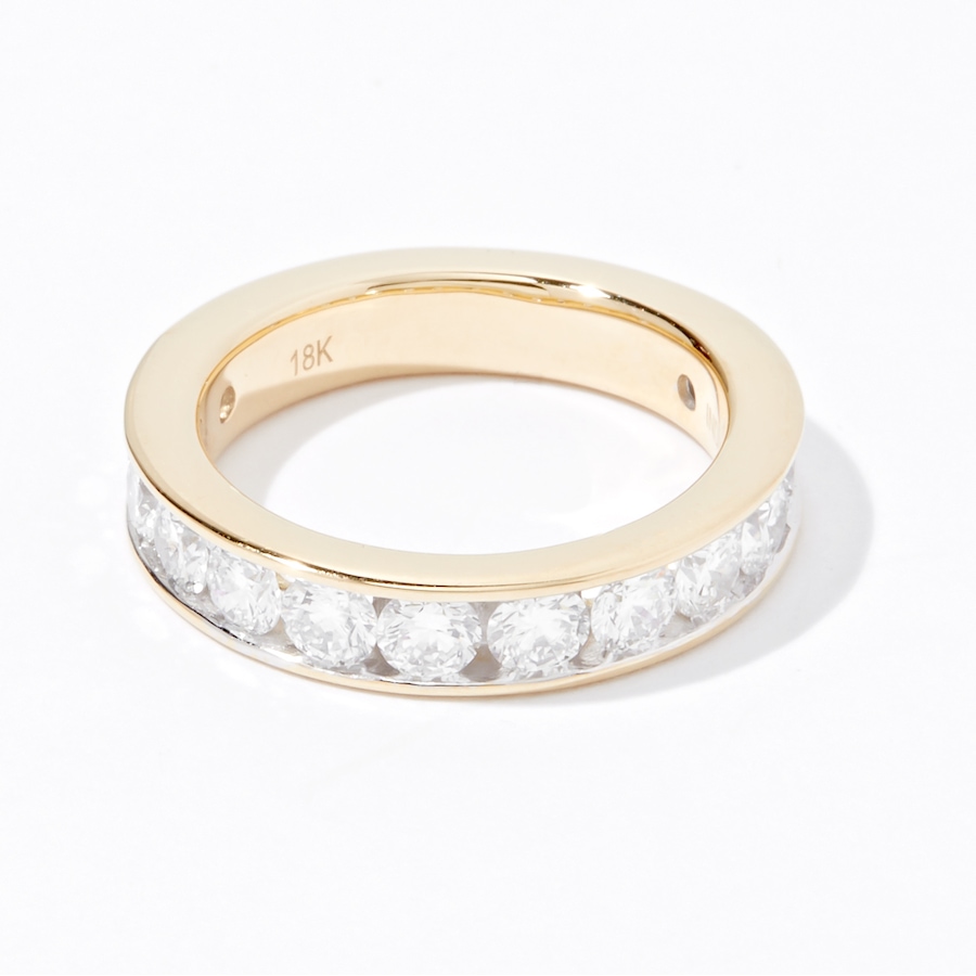 Image 238970_YGL.jpg, Product 238-970 / Price $2,299.88, EVERA Diamonds 18K Gold 2.00ctw Channel Set Diamond Band from Evera Diamonds on TSC.ca's Jewellery department