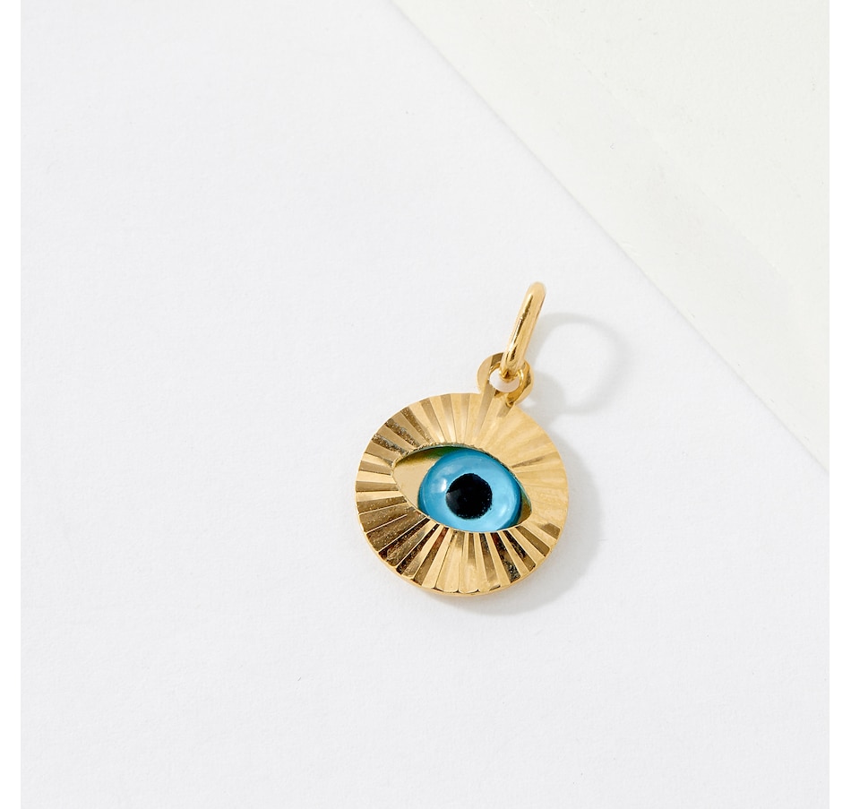 Image 238980.jpg, Product 238-980 / Price $189.99, TruGold 14K Yellow Gold Round Eye Pendant from TruGold on TSC.ca's Jewellery department