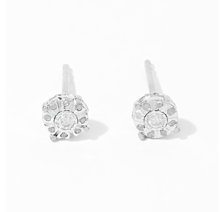 Jewellery - Earrings - Stud Earrings - Colour of Diamonds Sterling ...