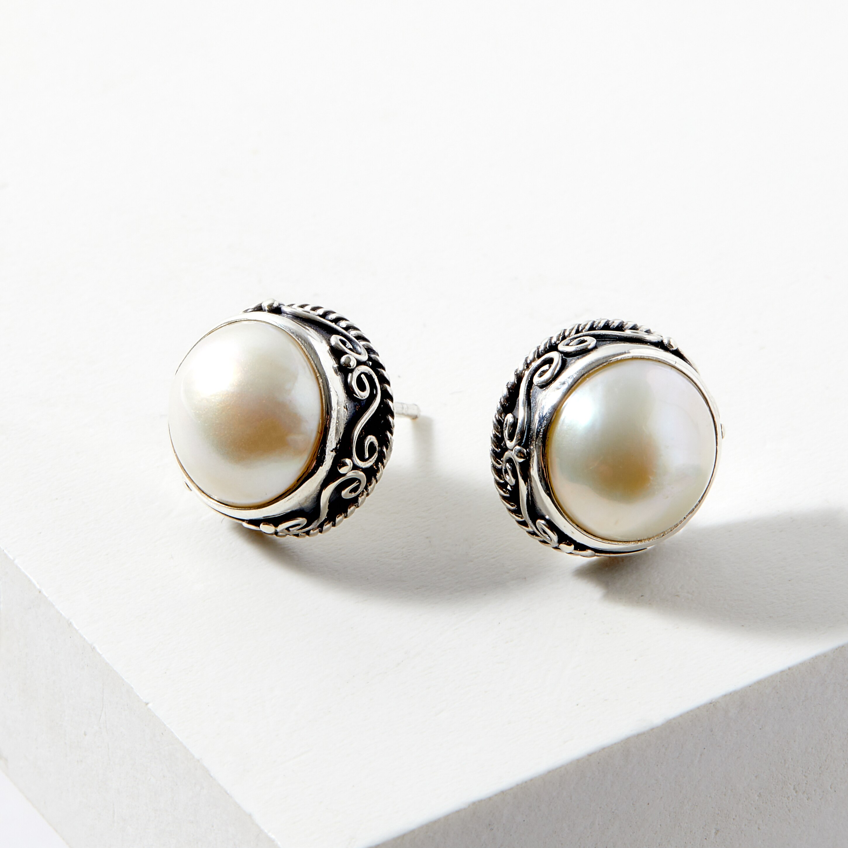 Jewellery - Earrings - Stud Earrings - Samuel B. Collection Sterling ...