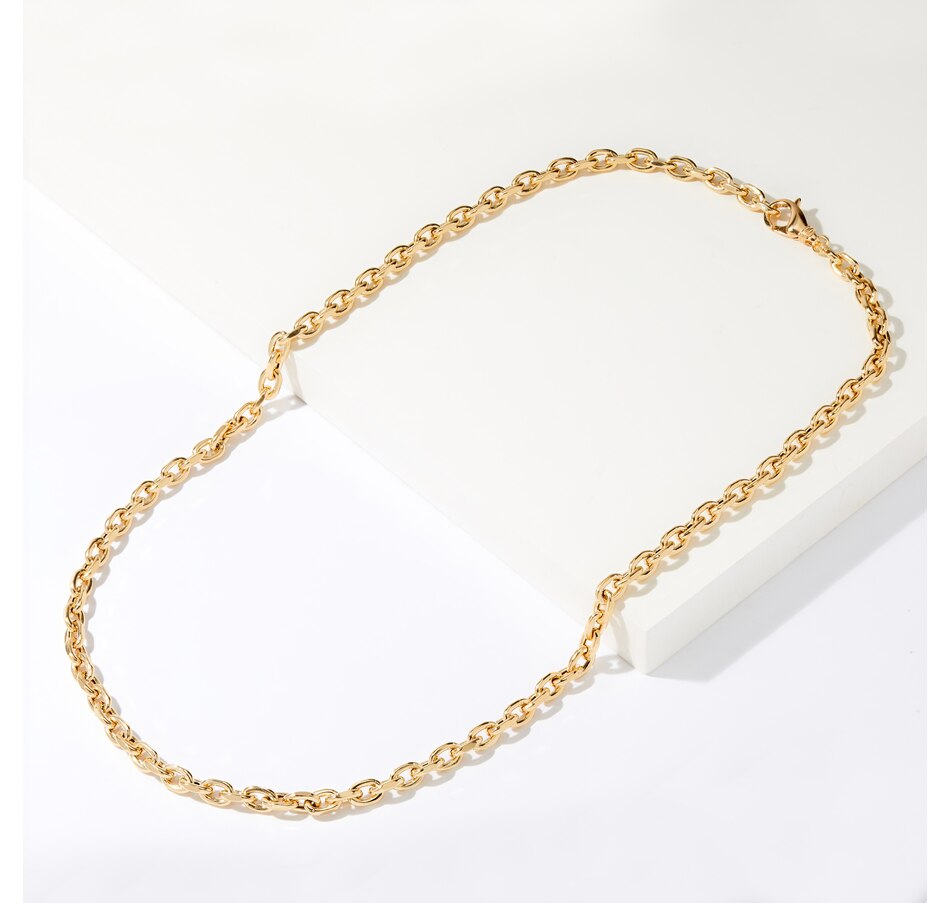 Image 239177.jpg, Product 239-177 / Price $9,399.99, Uno A Erre 18K Yellow Gold Fancy Solid Link Necklace from UnoAErre Jewellery on TSC.ca's Jewellery department