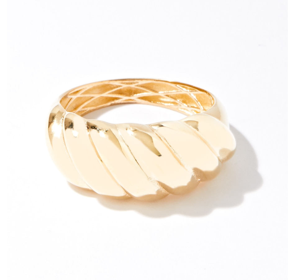 Image 239188.jpg, Product 239-188 / Price $649.99, Uno A Erre 18K Yellow Gold Croissant Ring from UnoAErre Jewellery on TSC.ca's Jewellery department