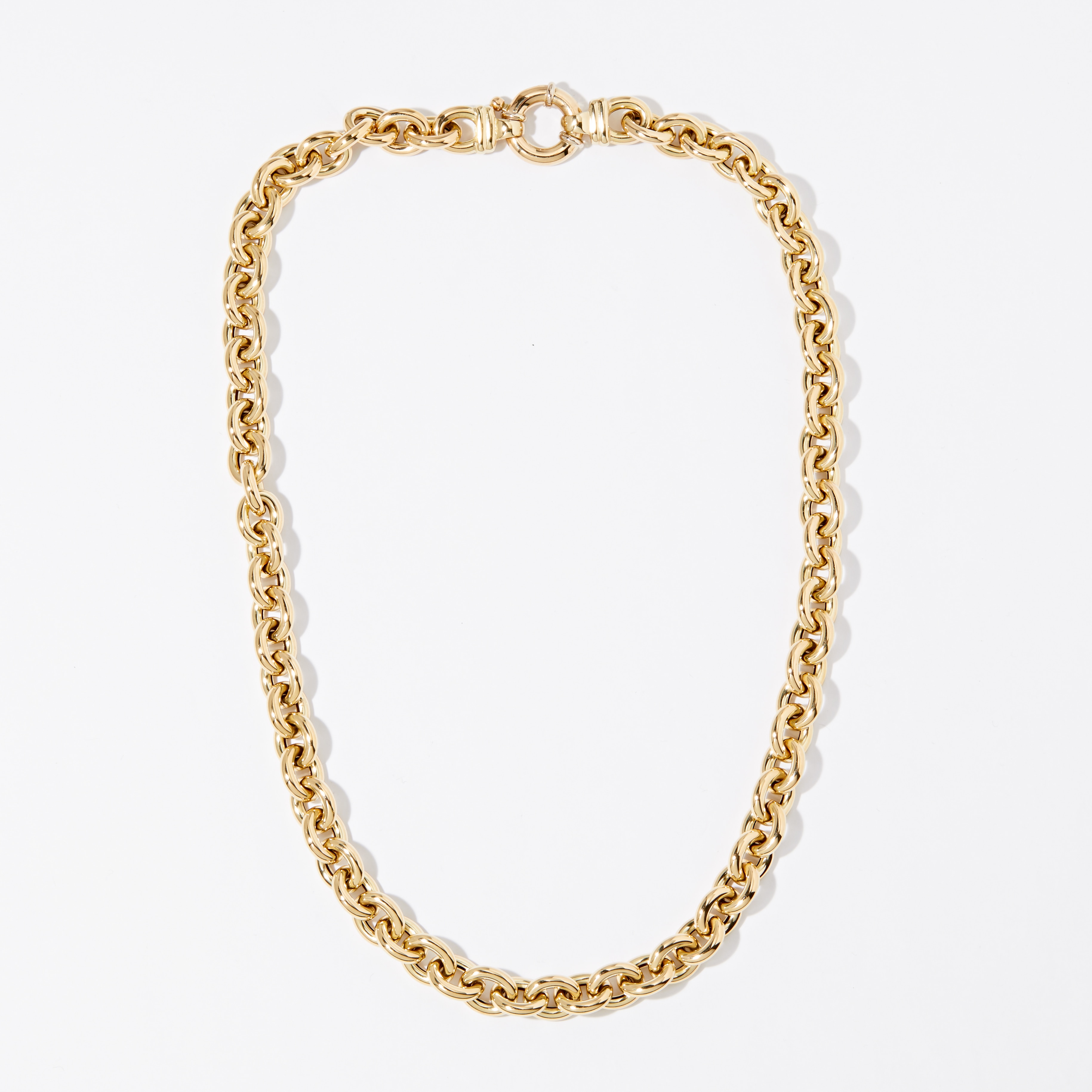 Jewellery - Necklaces & Pendants - UNOAERRE 18K Yellow Gold Large