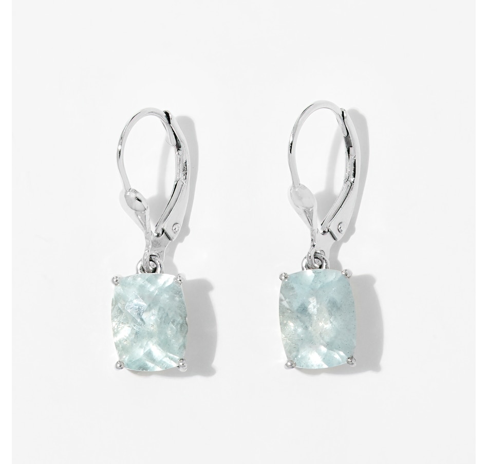 Image 239213_ALTMORE2.jpg, Product 239-213 / Price $119.88, Gem Reflections Sterling Silver 9.20 ctw Cushion Aquamarine Pendant, Earring And Ring Set from Best of Gems on TSC.ca's Jewellery department