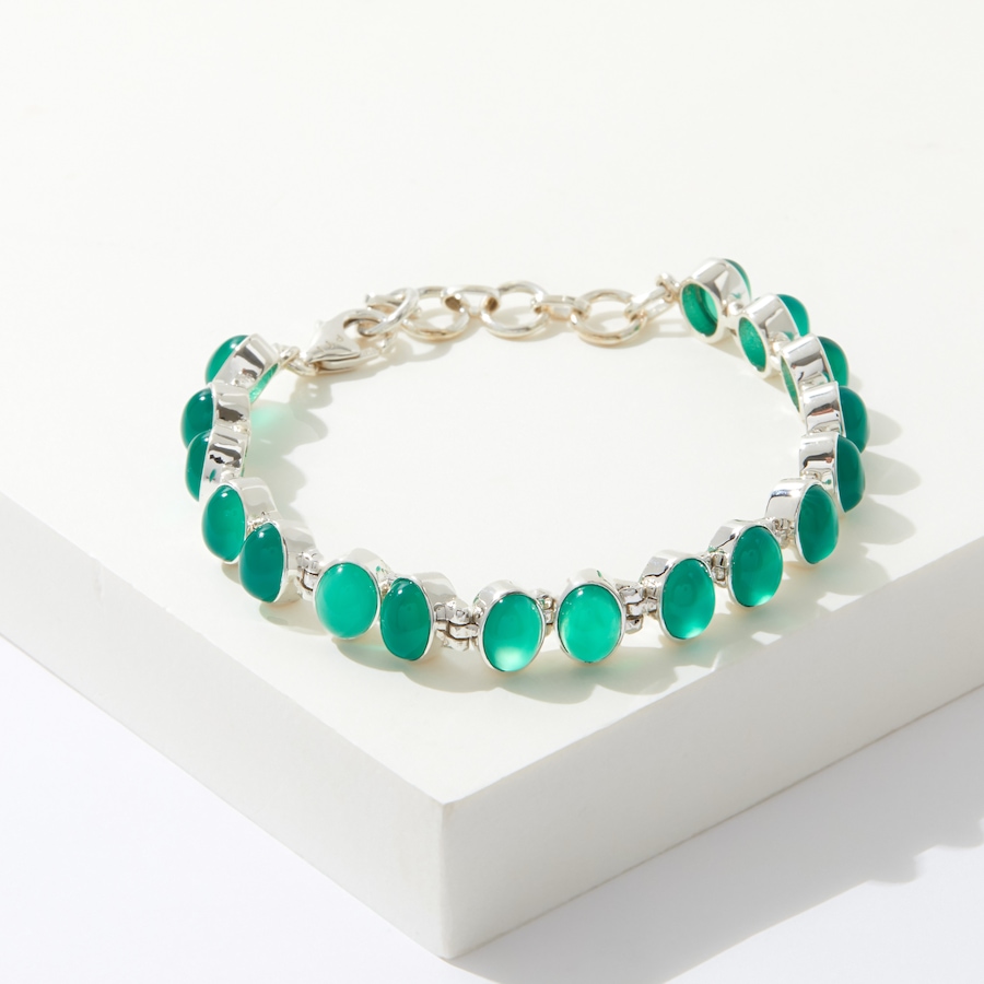 Image 239263_GRX.jpg, Product 239-263 / Price $229.88, Himalayan Gems Sterling Silver Gemstone Bracelet from Himalayan Gems on TSC.ca's Jewellery department