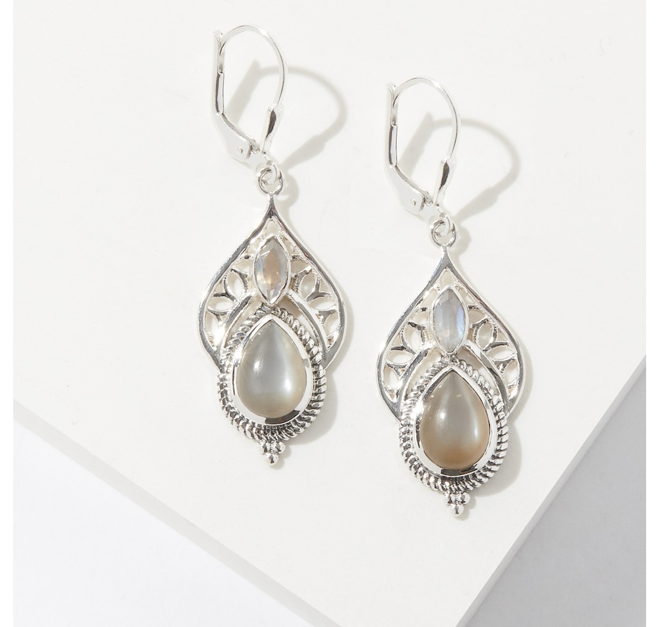 Image 239264_GRRWM.jpg, Product 239-264 / Price $79.33, Himalayan Gems Sterling Silver 7x10mm Pear Gemstone Earrings from Himalayan Gems on TSC.ca's Jewellery department
