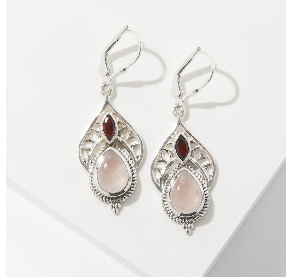 Image 239264_RQGAR.jpg, Product 239-264 / Price $79.33, Himalayan Gems Sterling Silver 7x10mm Pear Gemstone Earrings from Himalayan Gems on TSC.ca's Jewellery department
