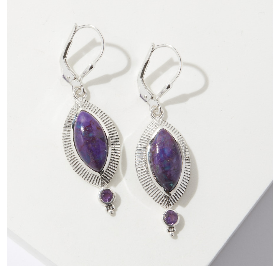 Image 239301_PUTR.jpg, Product 239-301 / Price $89.33, Himalayan Gems Sterling Silver Gemstone Earrings from Himalayan Gems on TSC.ca's Jewellery department