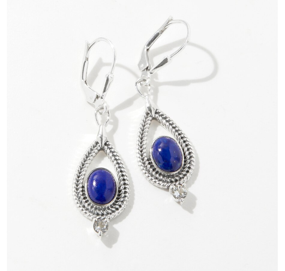 Image 239307_LAPWT.jpg, Product 239-307 / Price $59.33, Himalayan Gems Sterling Silver Gemstone Earrings from Himalayan Gems on TSC.ca's Jewellery department