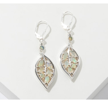 Himalayan Gems Sterling Silver Gemstone Earrings