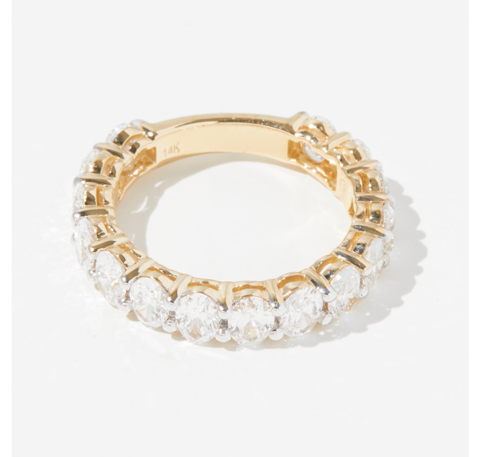 Image 239348_YGL.jpg, Product 239-348 / Price $3,799.99, Evera Diamonds 14K Gold 3.00ctw Oval Shape Diamond Band Ring from Evera Diamonds on TSC.ca's Jewellery department