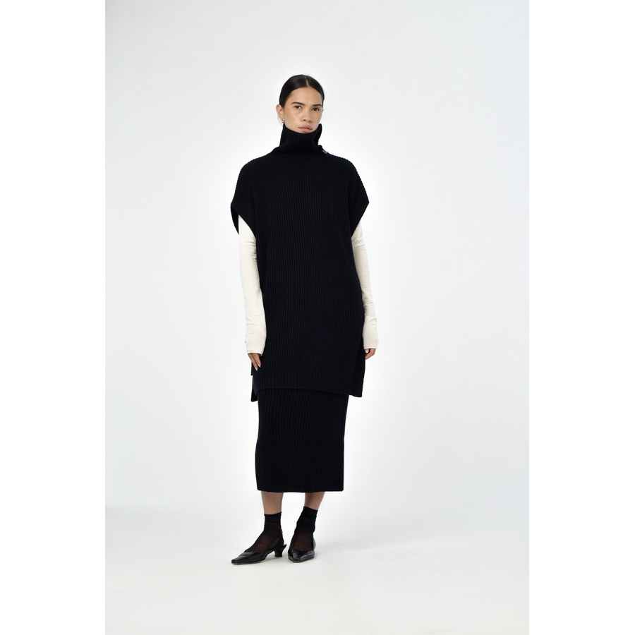 Image 239415_BLK.jpg, Product 239-415 / Price $78.33, Paper Label Ophelia Turtle Neck Poncho from Paper Label on TSC.ca's Fashion department