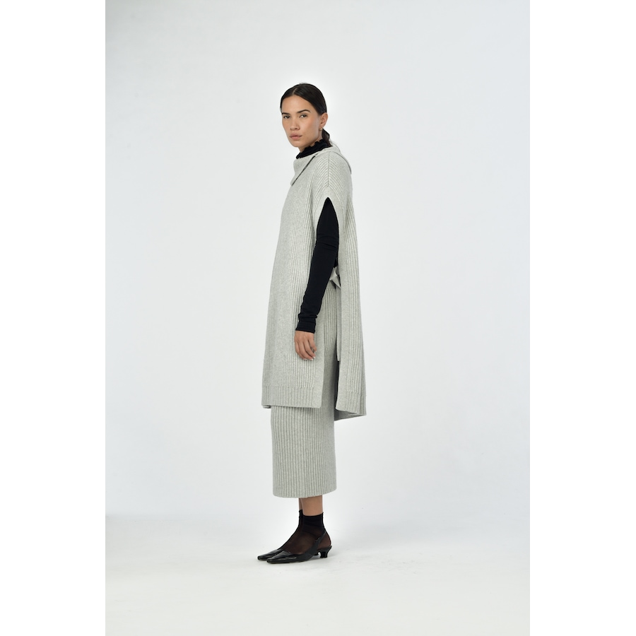 Image 239415_MLGRY.jpg, Product 239-415 / Price $78.33, Paper Label Ophelia Turtle Neck Poncho from Paper Label on TSC.ca's Fashion department