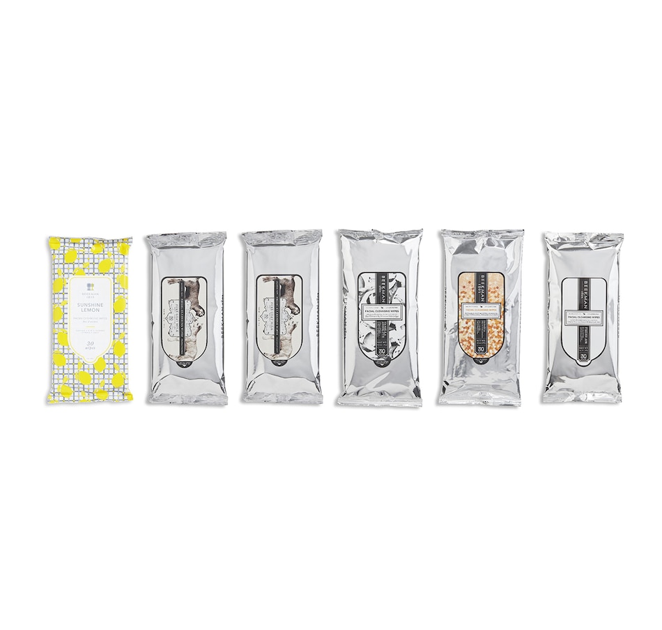 Image 239517.jpg, Product 239-517 / Price $45.00, Beekman 1802 Facial Cleansing Wipes 6-Piece Set  from Beekman 1802 on TSC.ca's Beauty department
