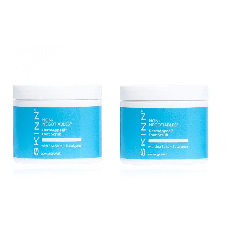 Image 239552.jpg, Product 239-552 / Price $69.99, 120-Day Auto-Delivery SKINN No-Negotiables Dermappeal Foot Scrub Duo from SKINN on TSC.ca's Beauty department
