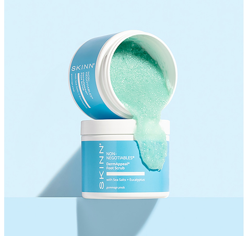 Image 239552_ALTMORE2.jpg, Product 239-552 / Price $69.99, 120-Day Auto-Delivery SKINN No-Negotiables Dermappeal Foot Scrub Duo from SKINN on TSC.ca's Beauty department