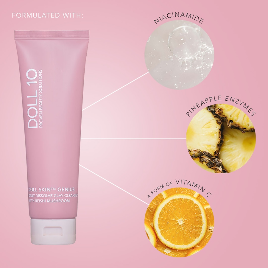 Image 239567_ALTMORE1.jpg, Product 239-567 / Price $25.00, Doll 10 Genius Daily Dissolve Enzyme Clay Cleanser With Reishi Mushroom  from Doll 10 on TSC.ca's Beauty department