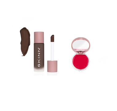 SKINN Scientific Color Foundation   Concealer With Volumizing Lip Tint