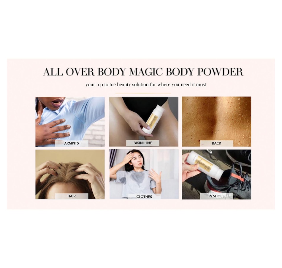 Beauty - Bath & Body - Treatments & Exfoliators - Nakery All Over Body Magic  Dust Body Powder (Talc Free) - Online Shopping for Canadians