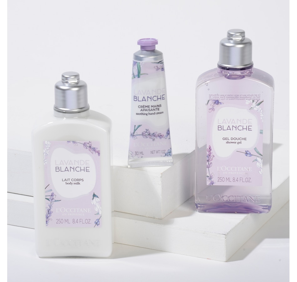 Beauty - Bath & Body - Bath & Body Set - L'Occitane White Lavender Trio -  Online Shopping for Canadians