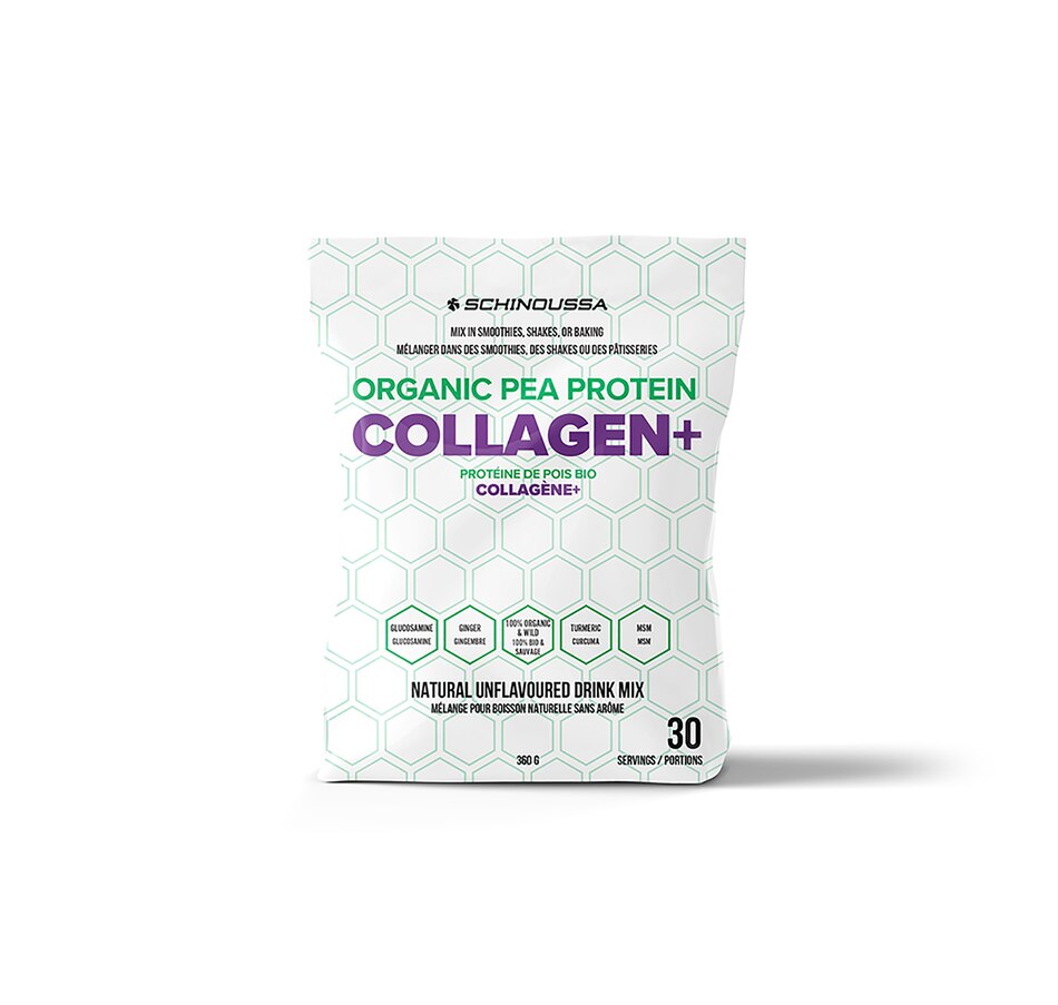 Image 239853_ALTMORE1.jpg, Product 239-853 / Price $79.00, 60-Day Auto-Delivery Schinoussa Organic Pea Protein Collagen+ Duo from Schinoussa on TSC.ca's Health & Fitness department