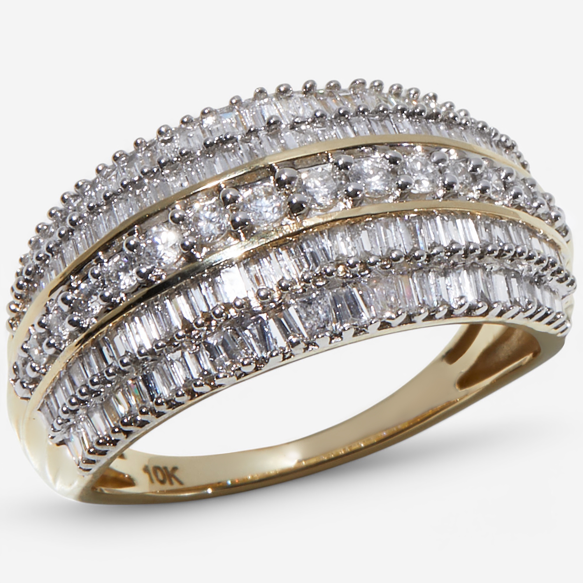 10K Gold 1.00 ctw Diamond Band Ring - TSC.ca