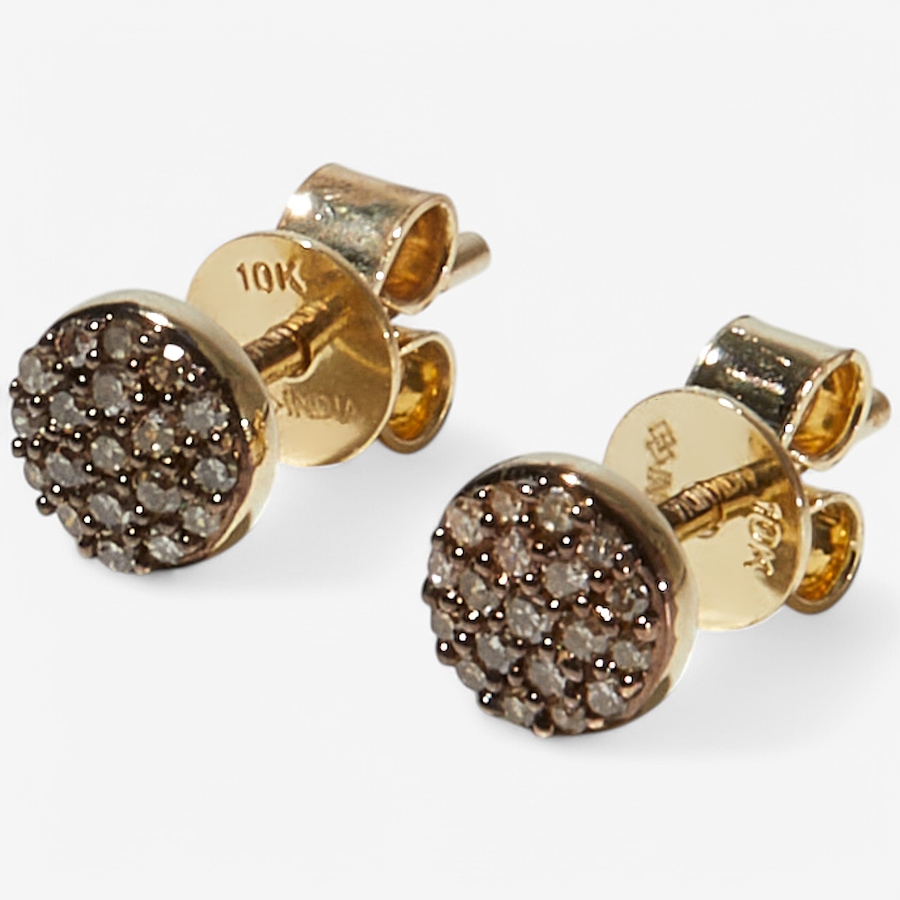Image 240009_YGCHM.jpg, Product 240-009 / Price $179.33, 10K Gold 0.15 ctw Diamond Stud Earrings from Diamond Show on TSC.ca's Jewellery department