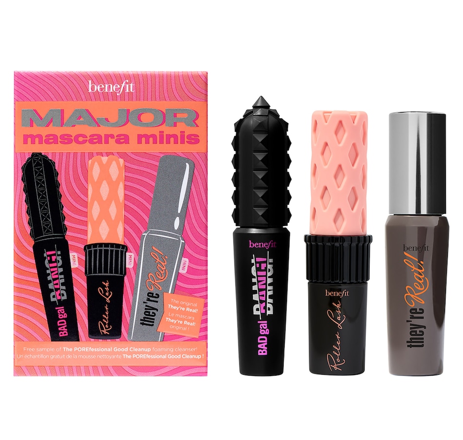 Image 240109.jpg, Product 240-109 / Price $66.00, Benefit Major Mascara Minis from Benefit Cosmetics on TSC.ca's Beauty department