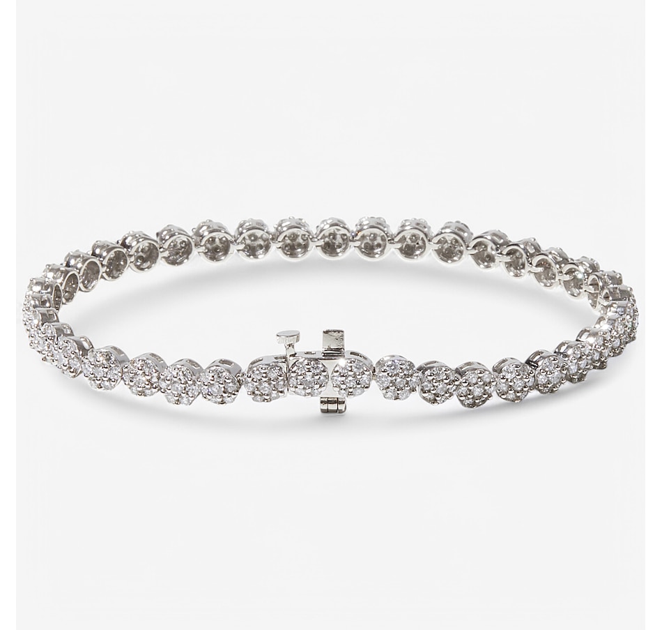 Image 240141_ALTMORE1.jpg, Product 240-141 / Price $2,999.33, 14K White Gold 4.00ctw Diamond Bracelet from The Vault on TSC.ca's Jewellery department