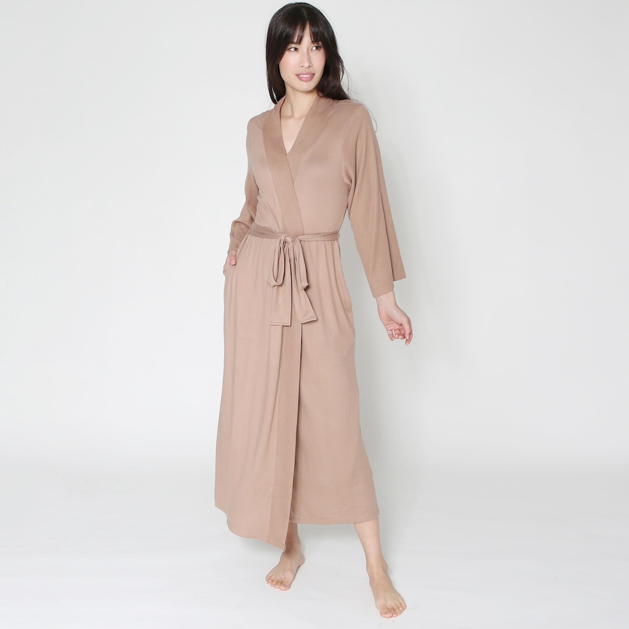 Image 240162_LAT.jpg, Product 240-162 / Price $49.33, Natori Edit Eden Brushed Knit Dream Robe from N Natori on TSC.ca's Fashion department