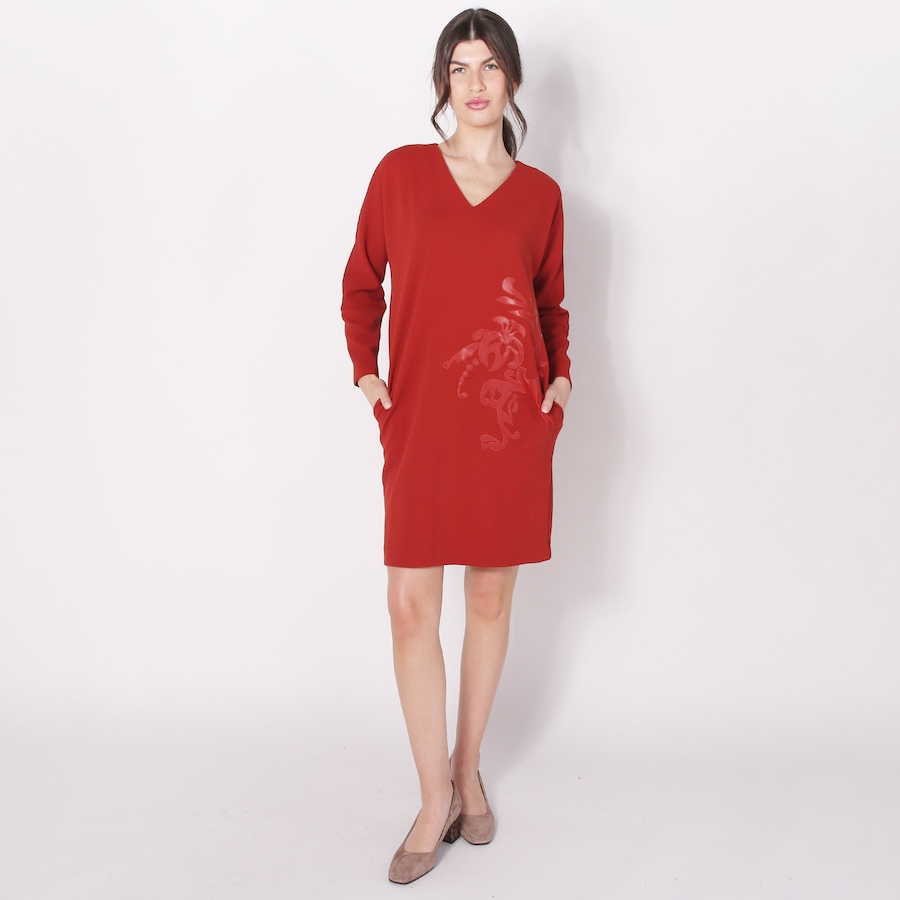 Image 240166_BOE.jpg, Product 240-166 / Price $69.33, N Natori Long Sleeve Scuba Crepe Dress from N Natori on TSC.ca's Fashion department