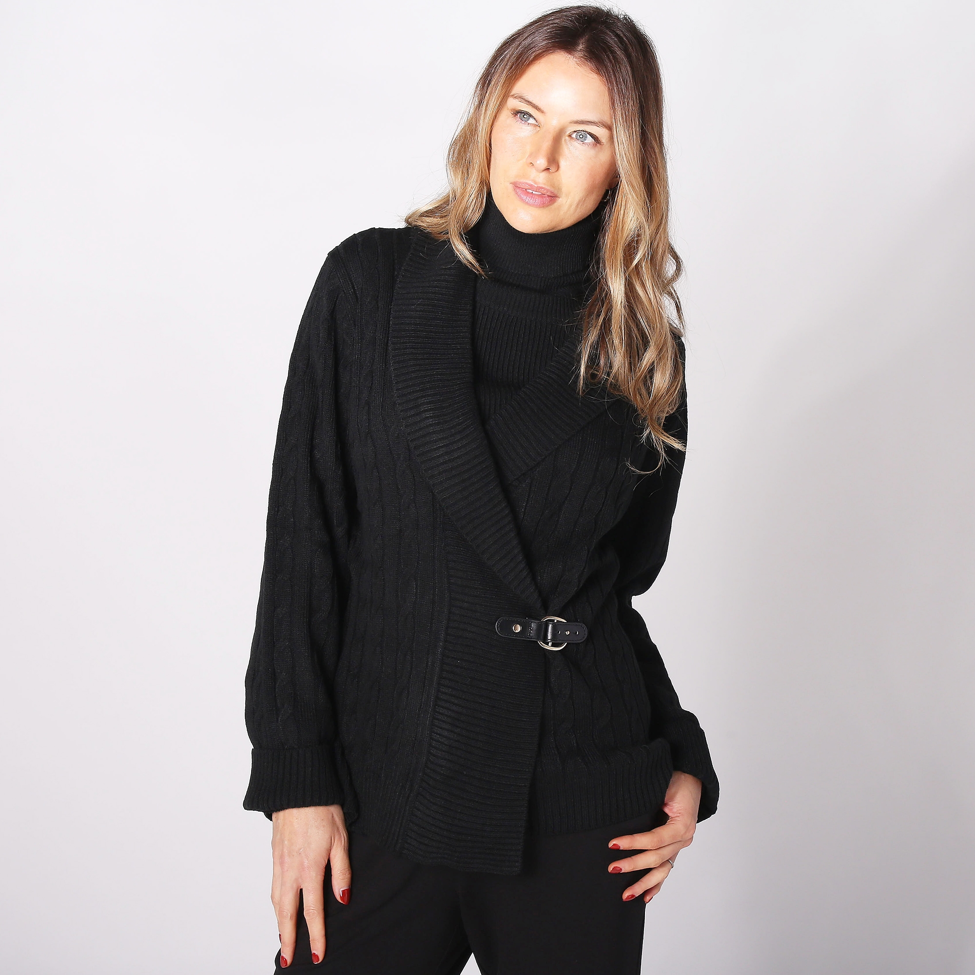 Guillaume Cable Knit Sweater Cardigan - TSC.ca