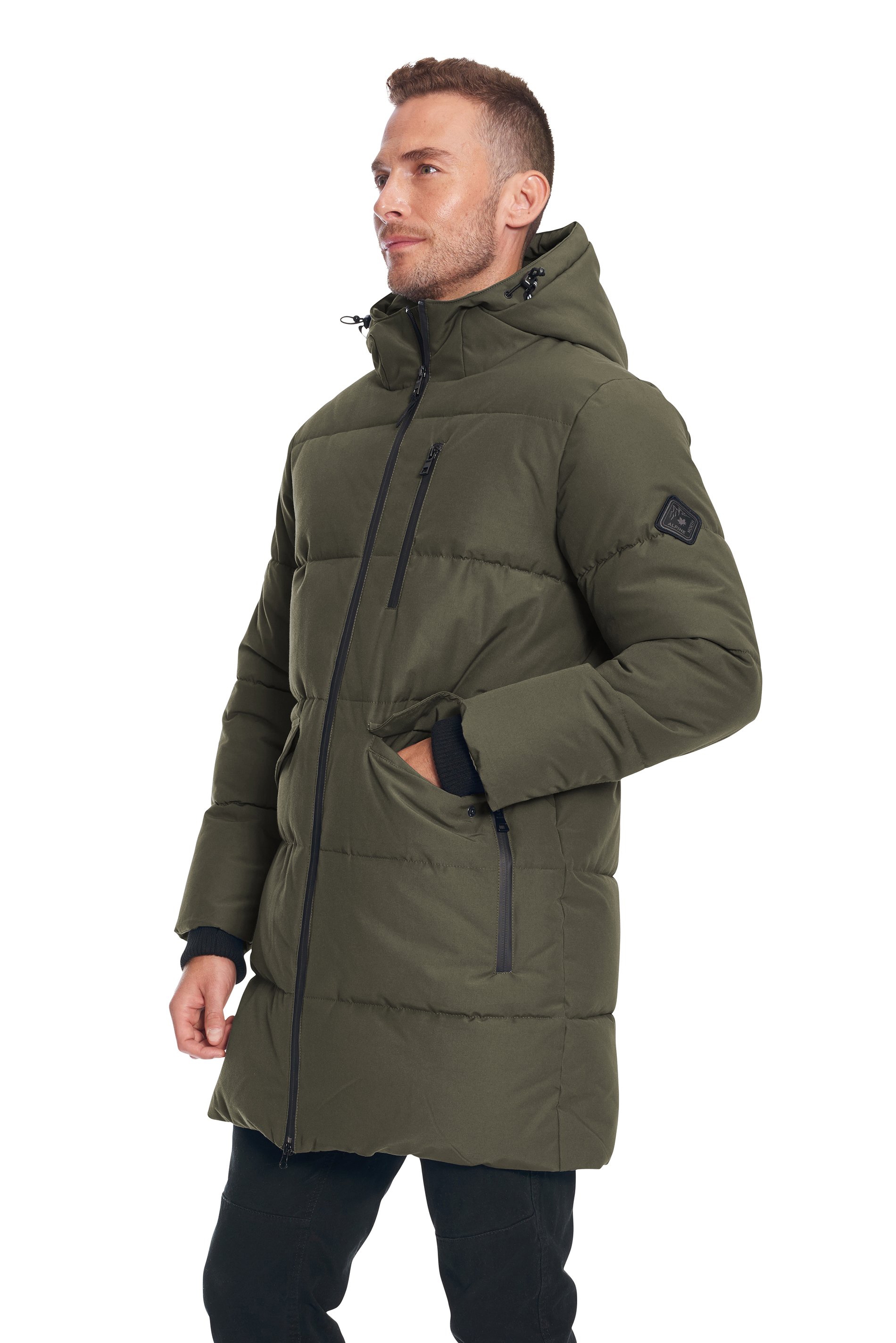 Alpine North Jasper Men's Long Puffer Coat - TSC.ca