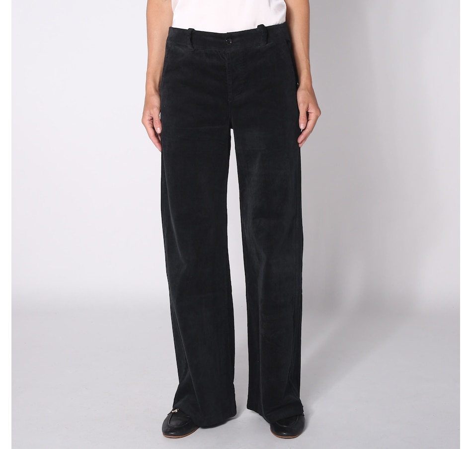 Image 240214_BLK.jpg, Product 240-214 / Price $44.33, Astrid Wide Leg Corduroy Pant from Astrid on TSC.ca's Fashion department