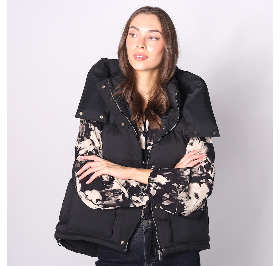 Image 240224_BLK.jpg, Product 240-224 / Price $71.33, Astrid Taylor Puffer Vest with Hood from Astrid on TSC.ca's Fashion department