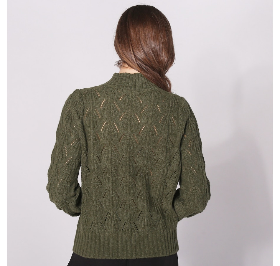 Image 240242_ALTMORE1.jpg, Product 240-242 / Price $41.33, Astrid Woodstock Mock Neck Sweater With Flower Details from Astrid on TSC.ca's Fashion department