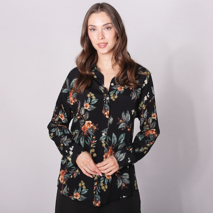 Image 240249_BLKGD.jpg, Product 240-249 / Price $49.33, Astrid Harmony Boyfriend Button Up Blouse from Astrid on TSC.ca's Fashion department