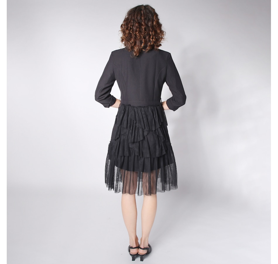 Image 240256_ALTMORE2.jpg, Product 240-256 / Price $105.33, Astrid Aretha Blazer Dress Topper with Tulle Bottom from Astrid on TSC.ca's Fashion department