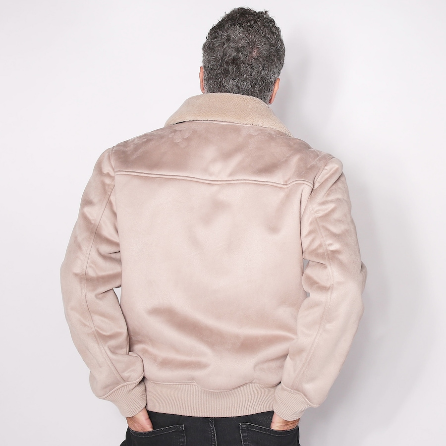 Image 240278_ALTMORE1.jpg, Product 240-278 / Price $59.33, Point Zero Men's Suede Sherpa Bomber Jacket from Point Zero on TSC.ca's Fashion department
