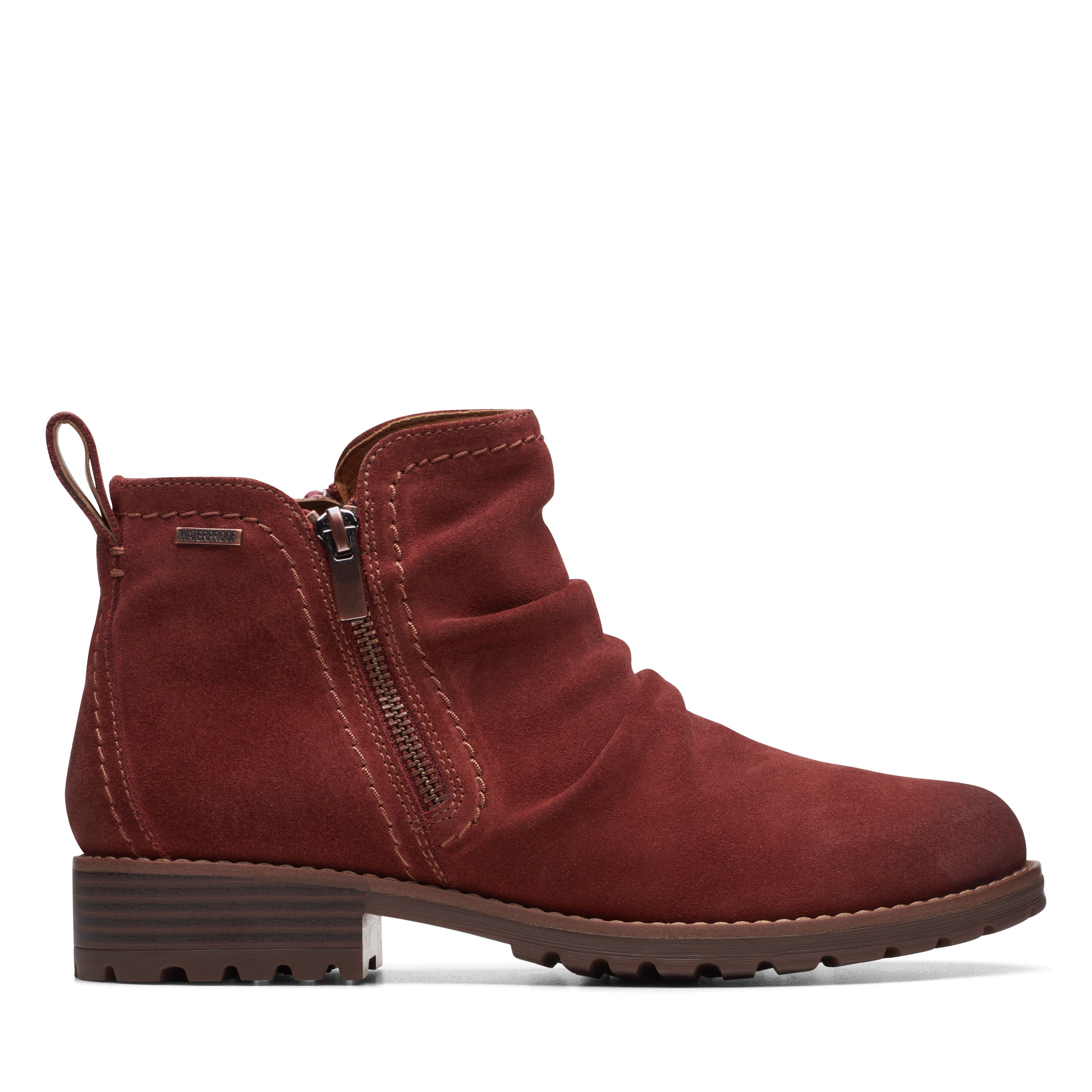 Clarks gilman zip on sale boots