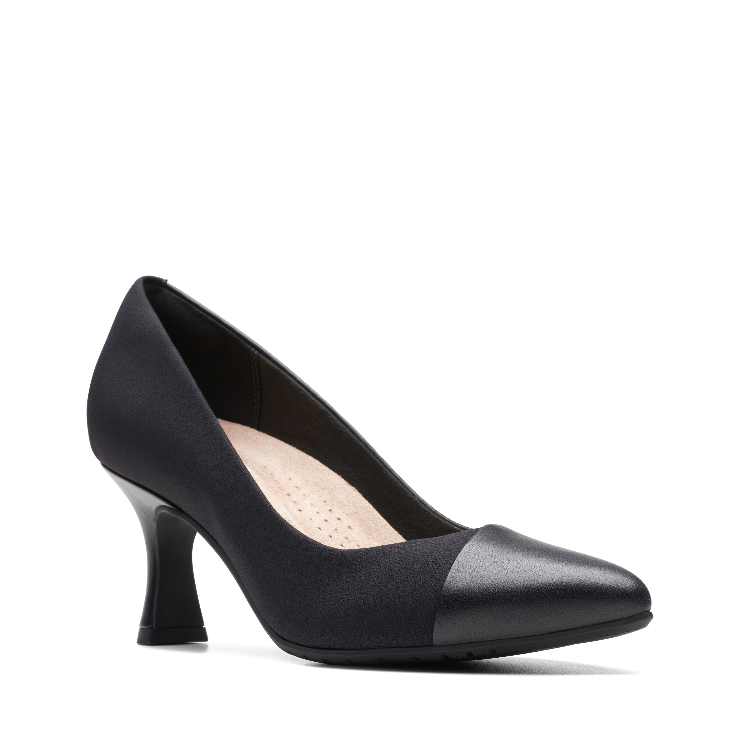 Clarks low best sale heel dress shoes