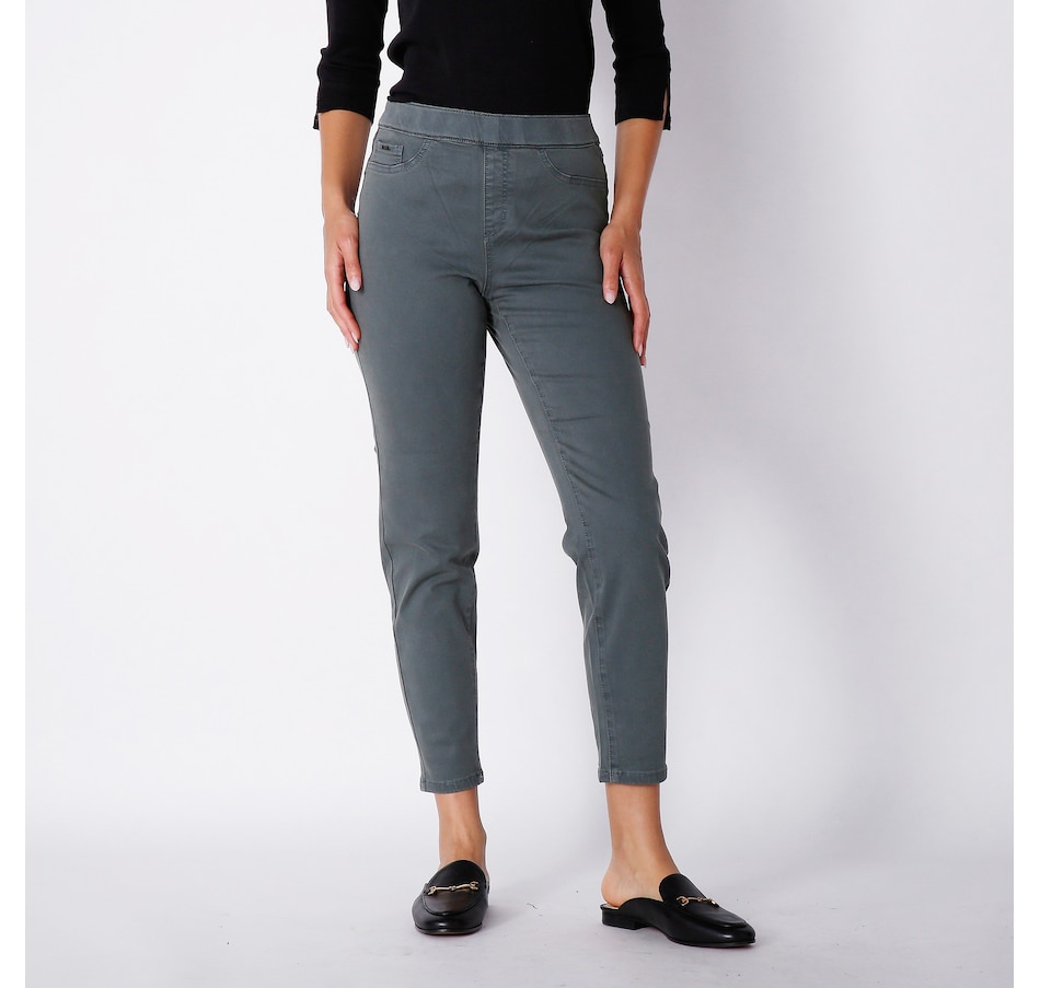 Slim Leg Pull-on Bengaline Pants