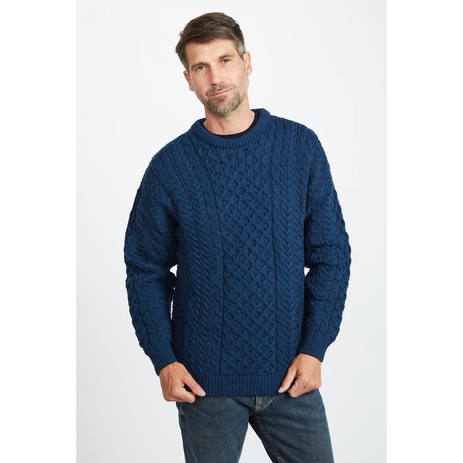 Image 240412_ALTMORE4.jpg, Product 240-412 / Price $69.33, Aran Woollen Mills Unisex Classic Aran Sweater from Aran Woollen Mills on TSC.ca's Fashion department